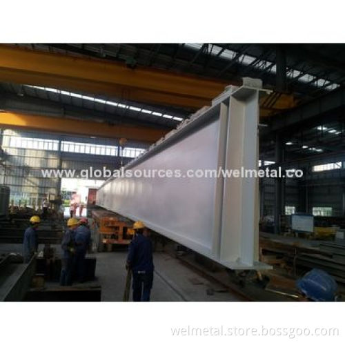 Galvanized bridge girder